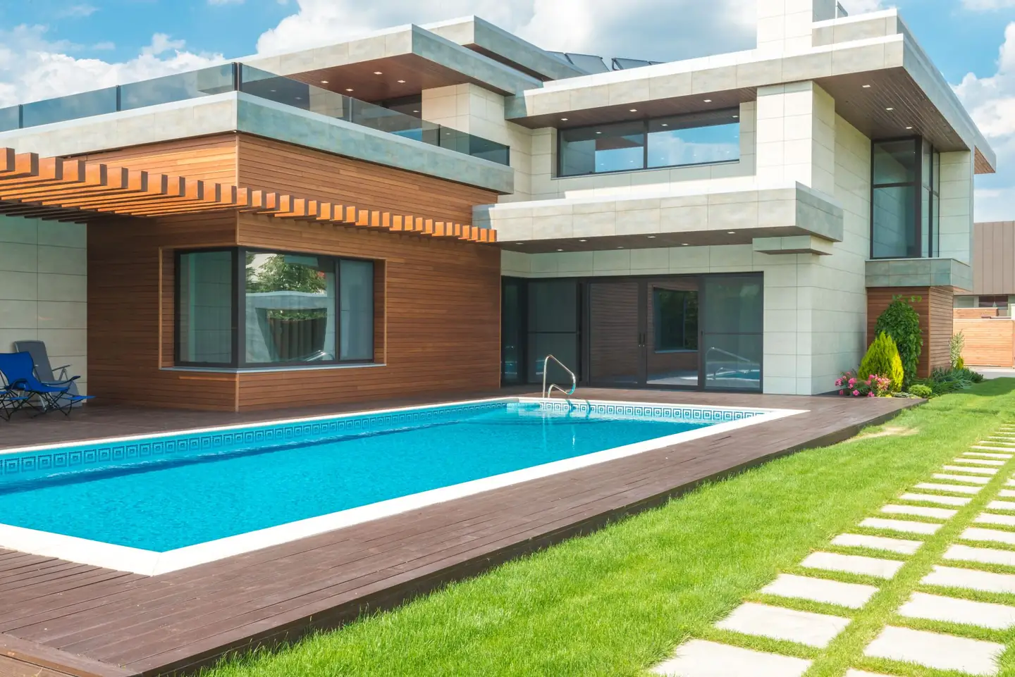 Swimming pool built in Jesmond, NSW